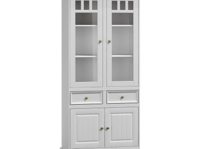 Display case Furniture Glass Wardrobe Display case Classic Corner Showcase Corner Cabinet Glass Wood